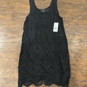 Karen Kane Black Crochet Dress